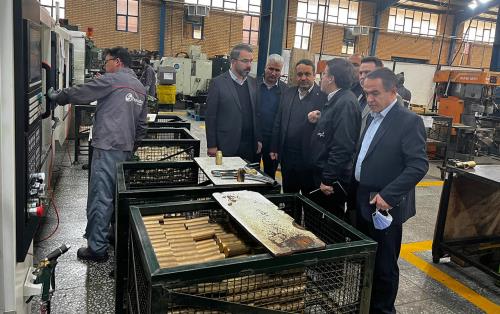 بازدید تیم فنی,حقوقی و بازرگانی بنیاد مسکن انقلاب اسلامی از کارخانه های شیرآلات ساختمانی با کیفیت کشور