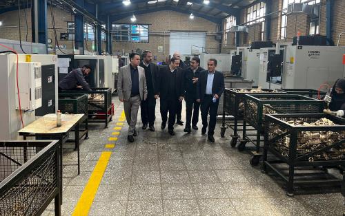 بازدید تیم فنی,حقوقی و بازرگانی بنیاد مسکن انقلاب اسلامی از کارخانه های شیرآلات ساختمانی با کیفیت کشور