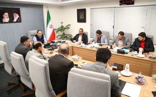 جلسه مهندس فلاحی معاون پشتیبانی با مجمع حسابرسی استان اصفهان